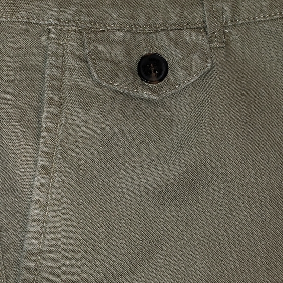 Ming by Mango kaki green short size 14 - Picture 3 of 5